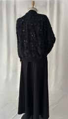 3D Cicek Detayli Ikili Takim