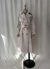 Su Gecirmez Premium Astarli Uzun Trenckot