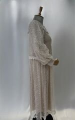 Dantel Detayli Astarli Balon Kol Ikili Takim